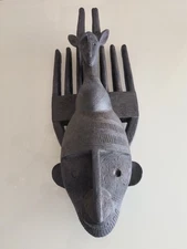Toscano African Tribal Head Wall Decor