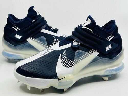 New Nike Force Zoom Trout 7 Baseball Cleats Navy White Mens Size 9.5 DC9904-404 - Picture 1 of 7