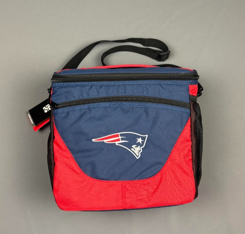 Bag Nfl Insulated Lunch 24 Can Soft Red Blue