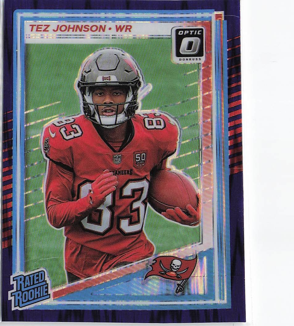 2025 Donruss Optic #231 Tez Johnson Blue Scope