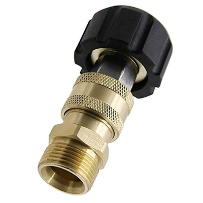 #ad High Quality Pressure Washer Hose Connector Adapter Durable Lightweight $14.09