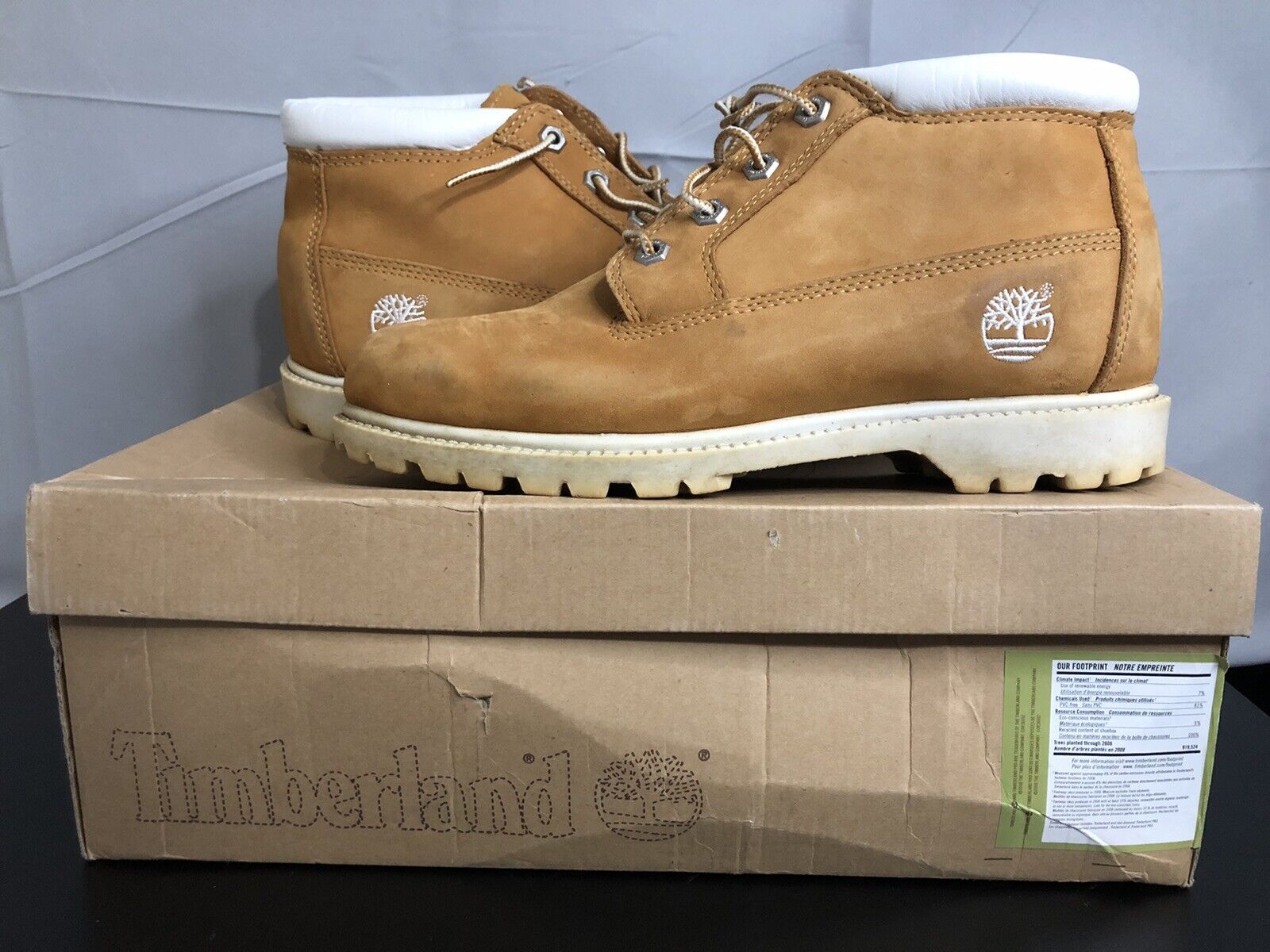 Timberland Women Waterproof Wheat Chukka Size 9 M 23346 W/ BOX | eBay