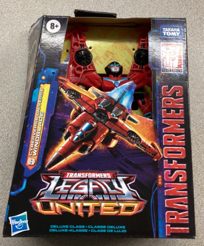 Transformers Legacy United Windblade Deluxe Cyberverse Universe F8528 New