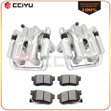 For 1999-2008 Acura TL Rear Brake Calipers With Bracket And Ceramic Pads