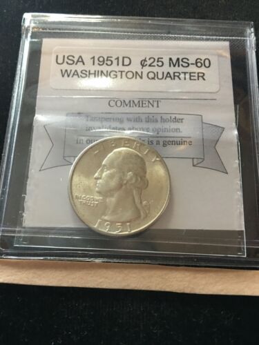 1951 D USA, Washington ¢25 Quarter Dollar,