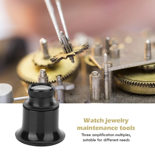 20X Magnifying Glass Pocket Watch Jewelry Repair Magnifier Mini Eye Loupe Tool S - Picture 12 of 13