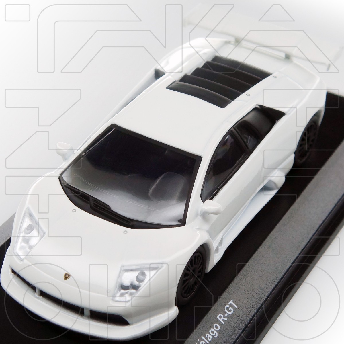Lamborghini Murcielago R-GT ミニカー 1/64 Kyosho 1/64 Lamborghini Murcielago R-Gt Red With Original
