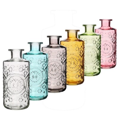NaDeco Glasvase ''Berlin'' | Glasvase | Deko-Flasche | Glas-Flasche | Blumenvase
