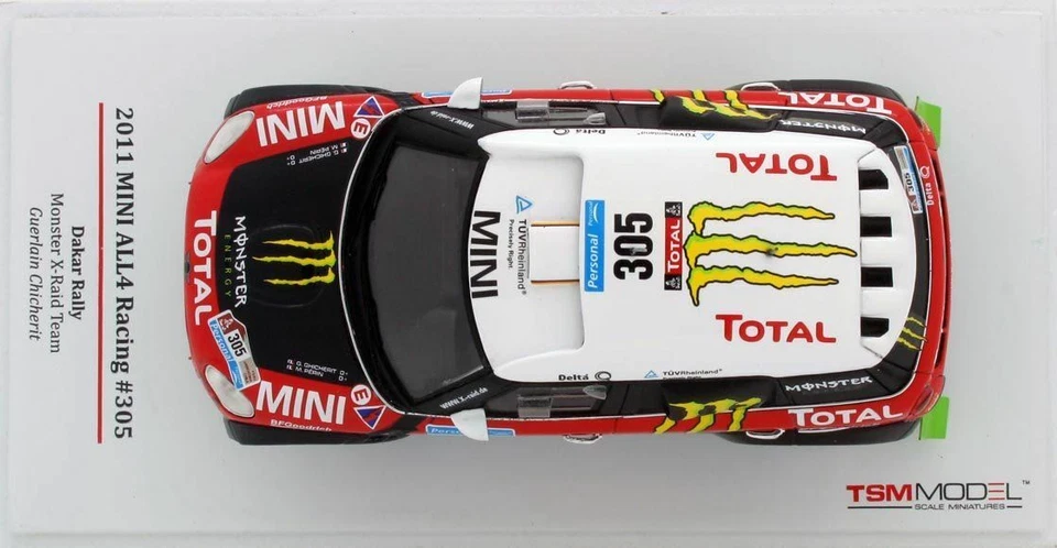 Mini Countryman All4 Racing, Monster, #305, Rally Dakar, 2011, TSM. Foto 3 de 4