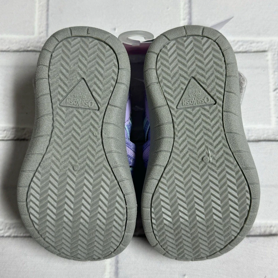 Sandalia OshKosh Everplay Suela Flexible Puntera Bump Púrpura Lila Niño Pequeño Talla 5 Foto 4 de 4