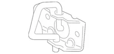 Genuine Ford Explorer Sport Trac 2008-2010 Rear Seat Lock Striker 8A2Z-7862452-A