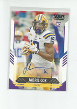 2021 SCORE ROOKIE SIGNATURES #375 JABRIL COX
