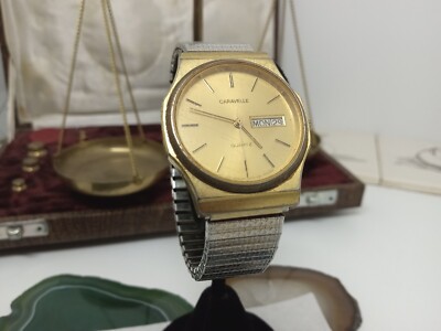 Caravelle Bulova Damenuhr Vintage Vintage Caravelle Bulova Quartz