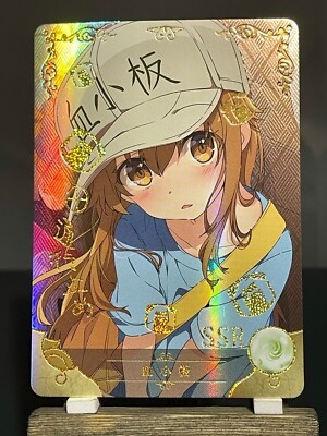 Goddess Story CCG 5M08 Anime Waifu Doujin Holo Foil Card SSR - Platelet