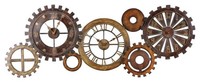 Uttermost Spare Parts Wall Clock, New, Free Shipping Uttermost Spare Parts Wall Clock, New, Free Shipping