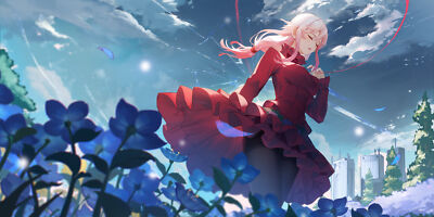 Anime Girls Dress Guilty Crown Yuzuriha Inori  Gaming Mat Desk 3594