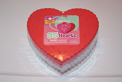 NEW 35 Heart Shape Valentine's Kids Craft Teacher Art Foam FREE SHIPPING! BCR