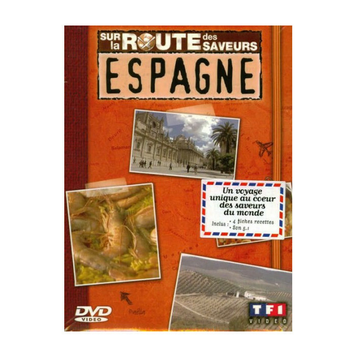 Sur La Strada Des Sapori Escape IN Spagna DVD Nuova