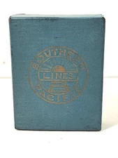 Vintage 1940's Southern Pacific Railroad Lines Playing Cards Deck Complete