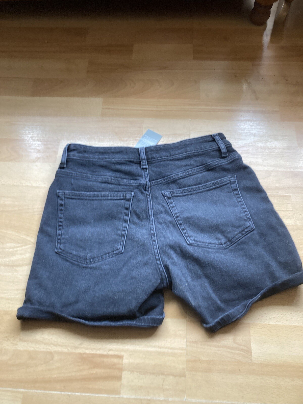 ladies denim shorts size 12 eBay