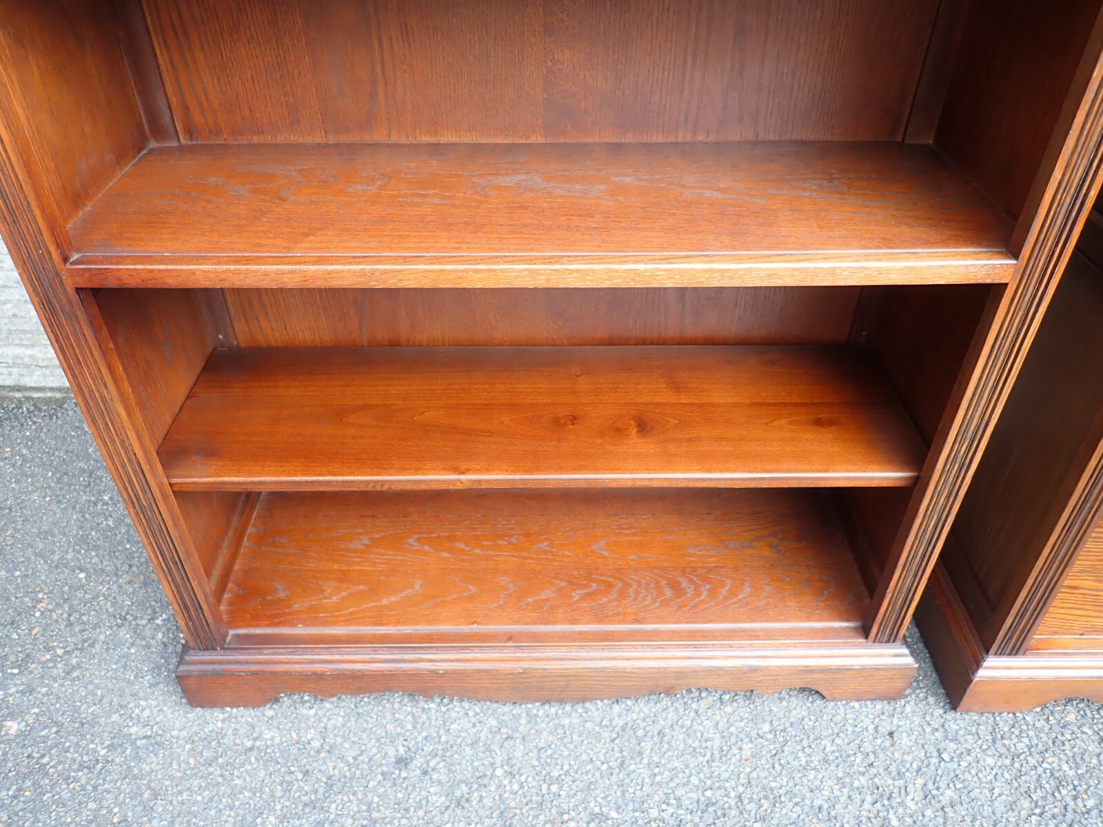 Pair of Old Charm Oak Bookcases eBay