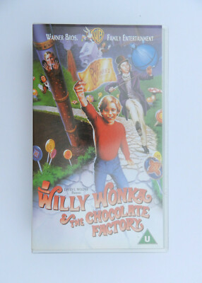 VHS Video Kassette Willy Wonka & the Chocolate Factory Gene Wilder englisch