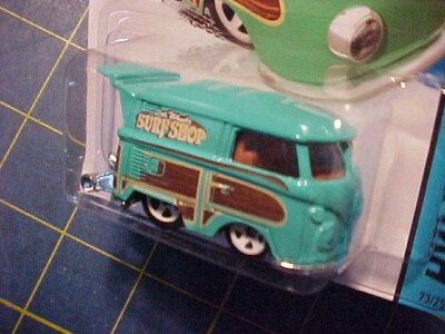 1/64 HOT WHEELS VOLKSWAGEN KOOL KOMBI! HW CITY! NIP TEAL SURF SHOP