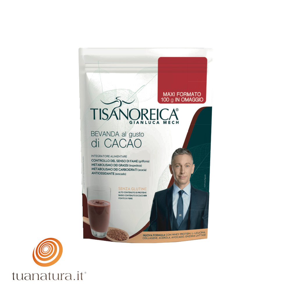 OFFERTA Tisanoreica Bevanda Cacao 500 gr | Perdi Peso Ora Gianluca Mech