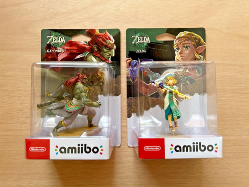 The Legend of Zelda: Tears of the Kingdom - Zelda & Ganondorf amiibo Bundle New