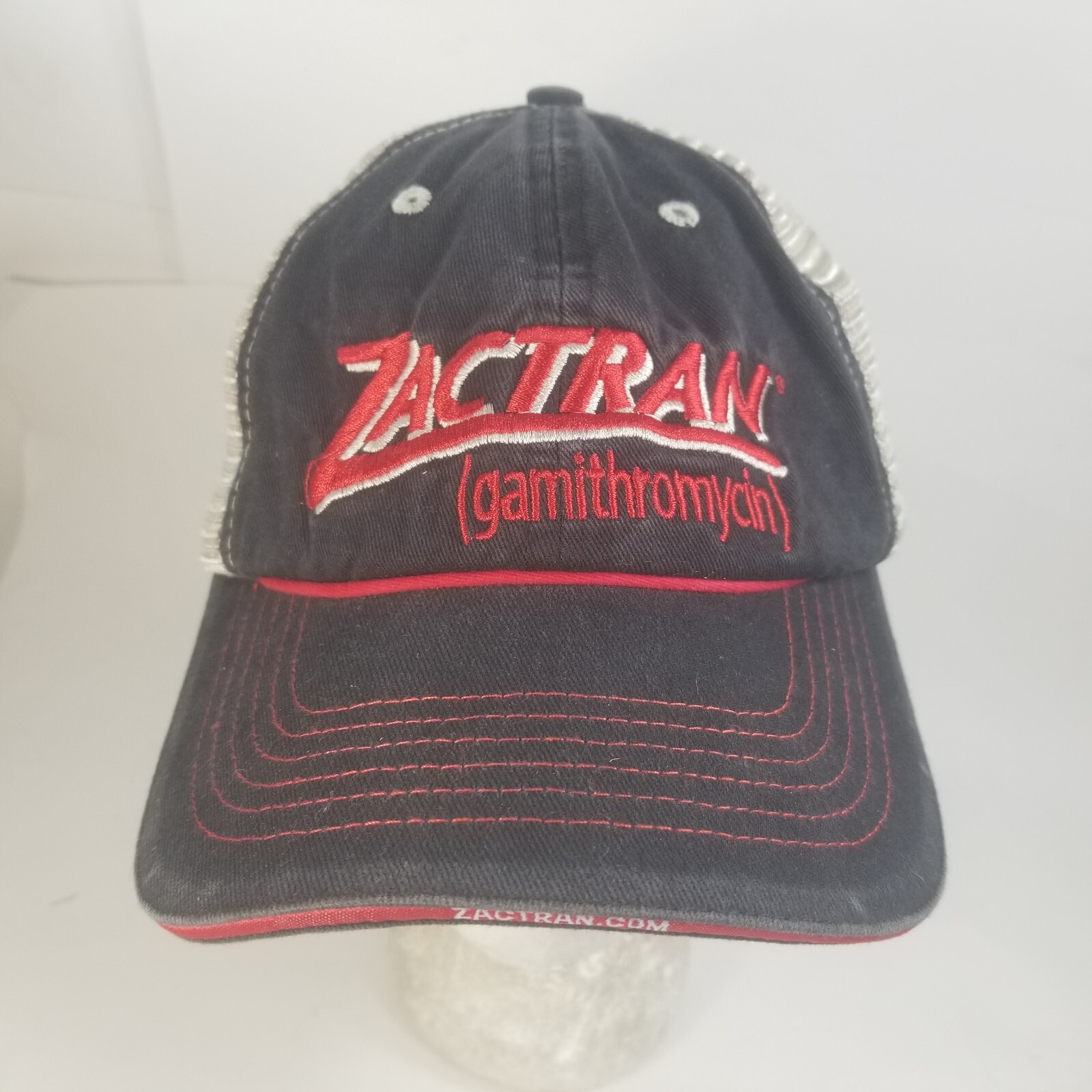 Zactran Hat Cap  Strapback Hat Cattle Trucker Mes… - image 1