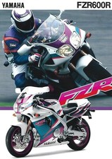 Motorcycle Data Sheet - Yamaha - FZR600R - c1994 - Brochure (DC899)