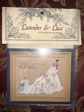 lavender lace cross stitch charts The Wedding