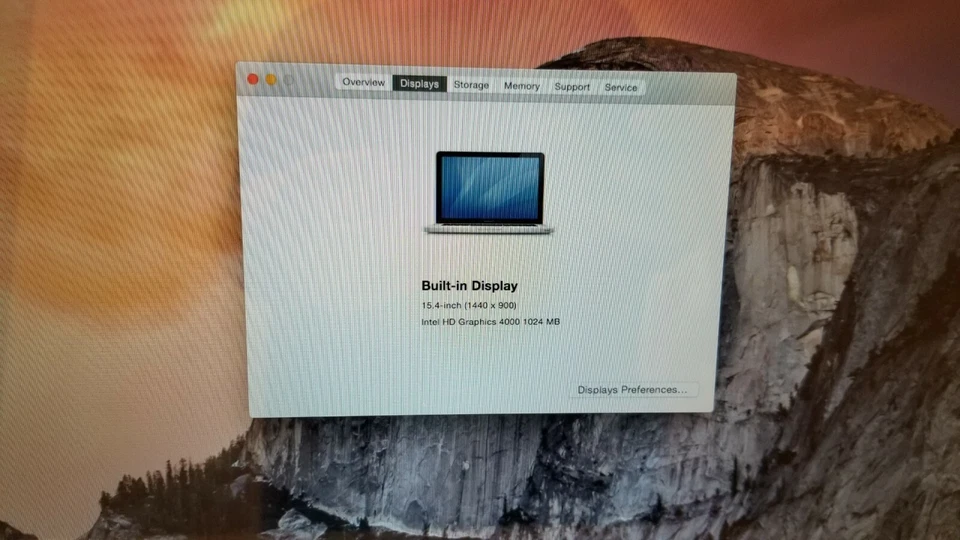 Apple MacBook Pro Core i7-3615QM Quad-Core 2.3GHz 8GB 500GB 15.4" Silver - Image 3 of 4