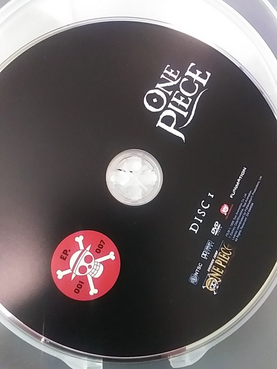 1 REPLACEMENT DISC One Piece Collection 1 DVD DISC 1 704400094699