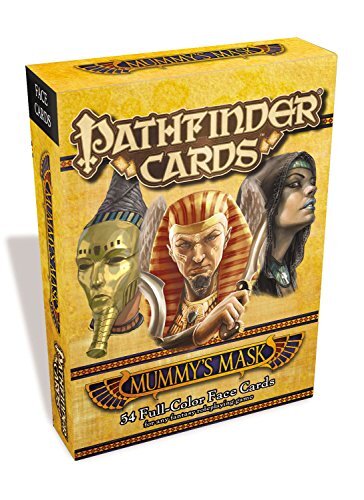 Pathfinder Mummy’s Mask Face Cards Game by Paizo Staff – Enhance Your RPG Experience with Iconic Character Cards