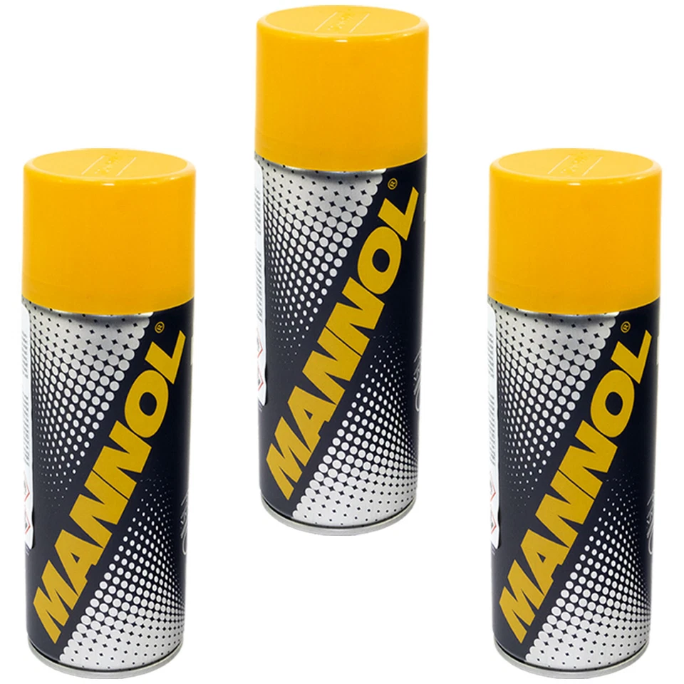 Kettenspray Ketten Spray 3x 450 ml MANNOL White Grease Sprühfett Schmierfett - Bild 4 von 4