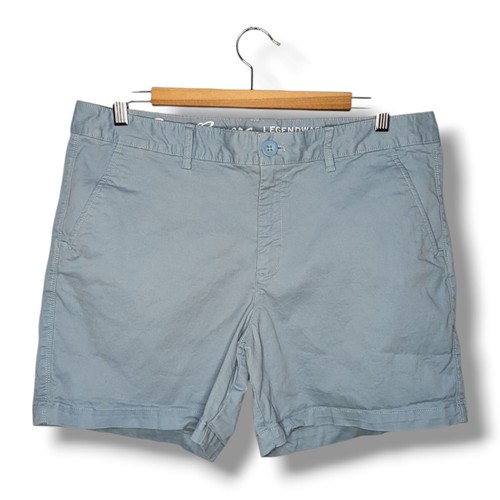 Eddie Bauer Tall 12 Plus blau Legendwash Stretch Boyfriend Midrise Shorts Sommer