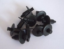 Saab Interior Panel Mounting Push Pin Clip 10 Pack 92152011 Black Saab Interior Panel Mounting Push Pin Clip 10 Pack 92152011 Black