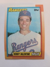1990 TOPPS BOBBY VALENTINE #729 NM