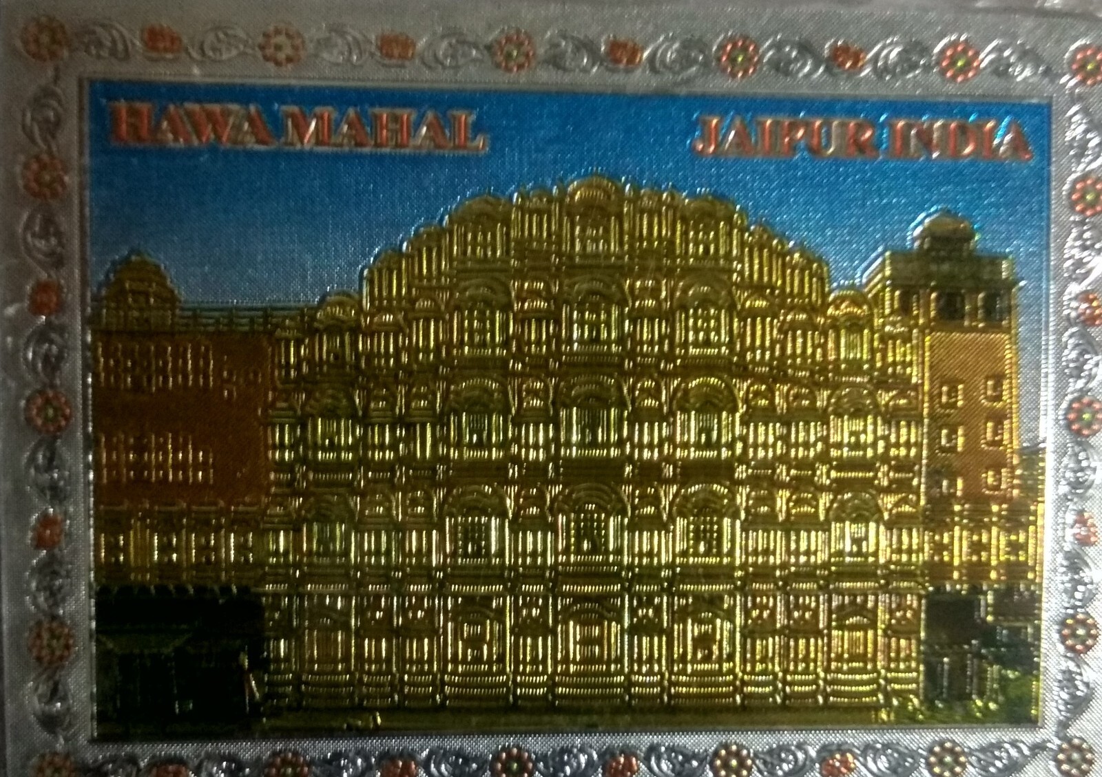 Souvenir Fridge Jaipur Hawa Mahal for Home and Kitchen Decor