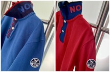 NORTH SALES Kids Polo Set Long Sleeve Blue And Red Size 10 Years