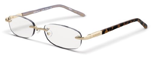 Cross EyeWear Georgina +2.00 Small Rimless Pnk Insde Tem RD0120-2E