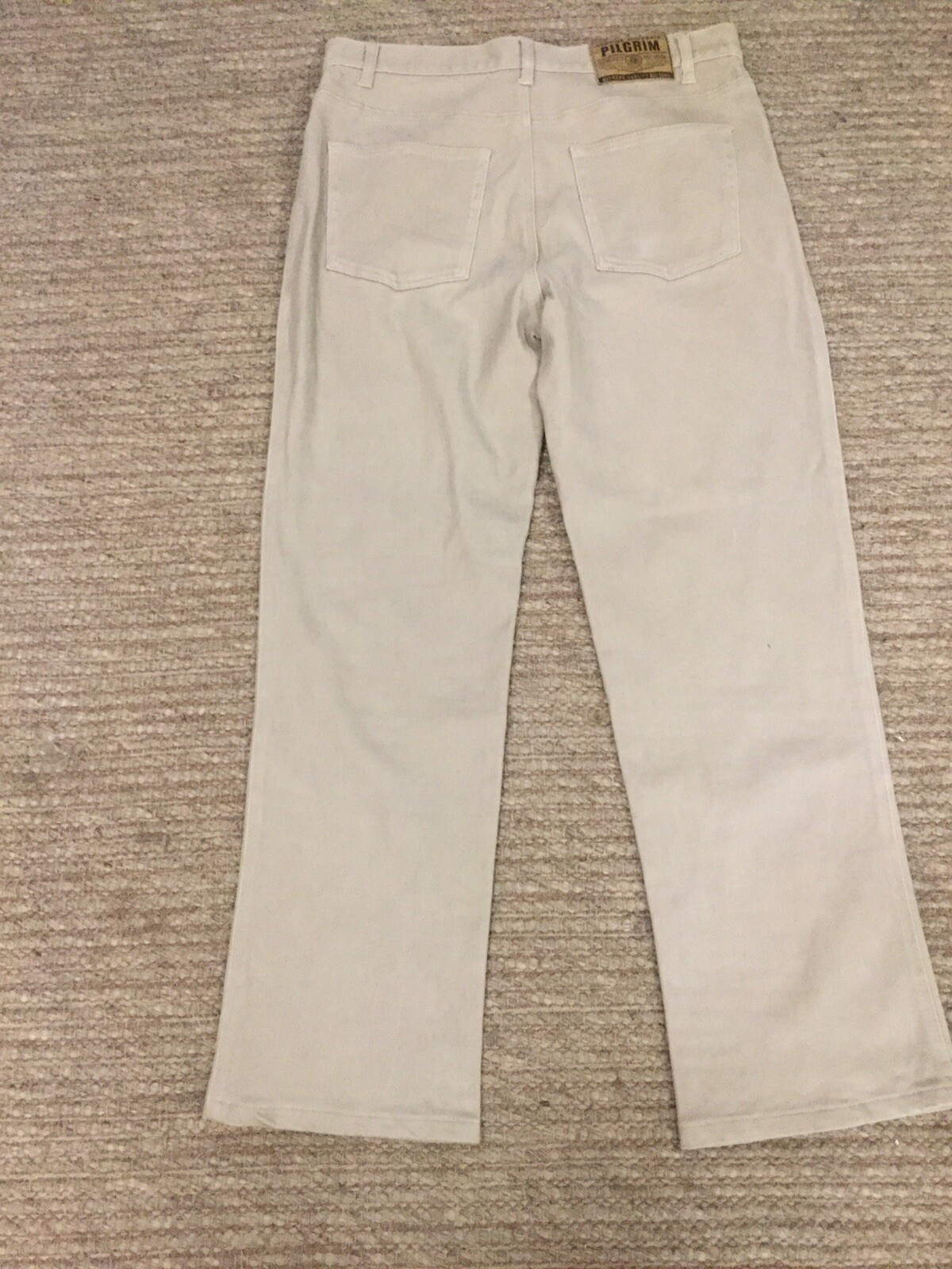 Men’s PILGRIM Beige Moleskin Pants Size 34 eBay