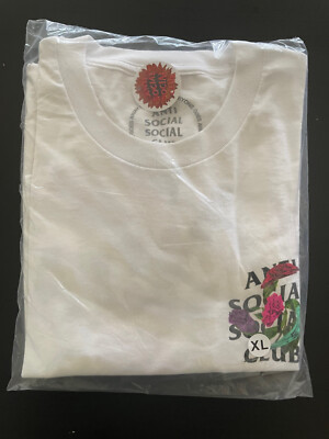 ★ ANTI SOCIAL SOCIAL CLUB★ Get Weird Soccer Jersey White Anti Social Social Club Get Weird Soccer Jersey in White