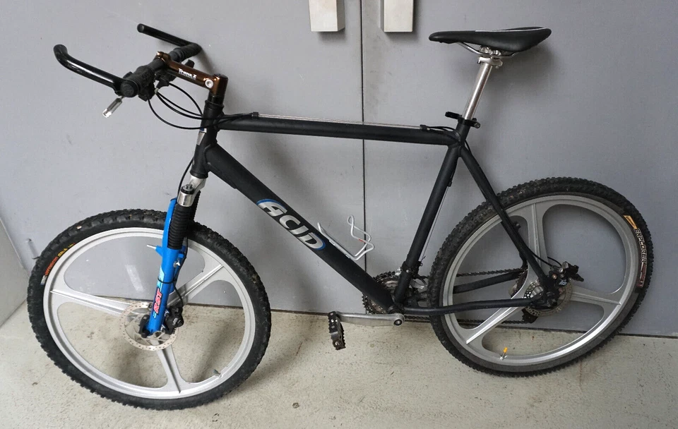 Vintage Acid Mountainbike Herren Hardtail schwarz 26 Zoll (A024-720) - Bild 2 von 4