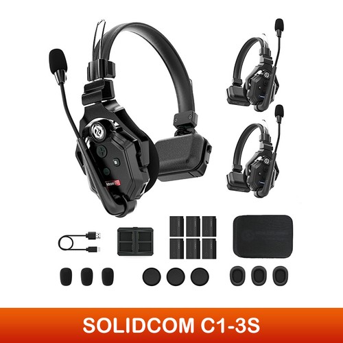Hollyland Solidcom C1 Pro 1100ft Full Duplex Wireless Intercom Headset System - Picture 10 of 24