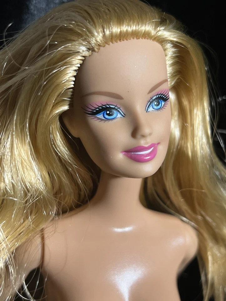 Muñeca Barbie Rubia Sweetie Mattel - Rodillas Flexibles - Desnuda para ÚNICA -V-18 Foto 4 de 4