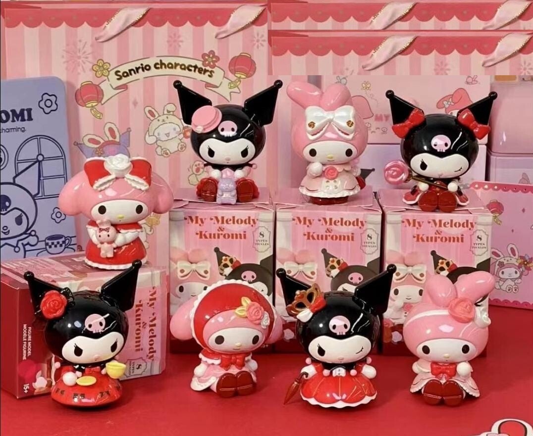 Miniso Miniatures Sanrio My Melody Kuromi Rose & Earl Mini Figure Set | eBay Miniso Miniatures Sanrio My Melody Kuromi Rose & Earl Mini Figure Set | eBay