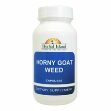 Horny Goat Weed - Epimedium Powder Capsules - 500mg - Free Shipping