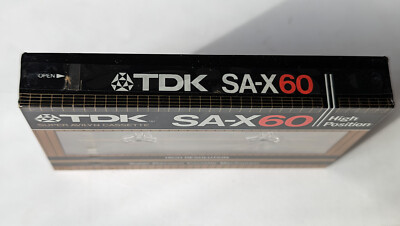 TDK SA-X 60 1982 Japan 1psc NEW | eBay